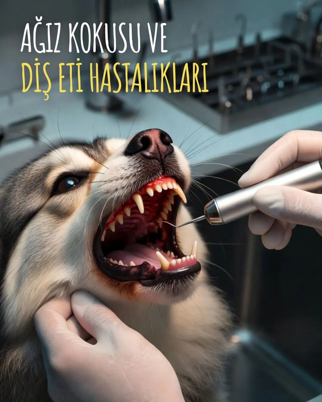 Evcil Hayvanlarda Ağız Kokusu ve Diş Eti Hastalıkları
